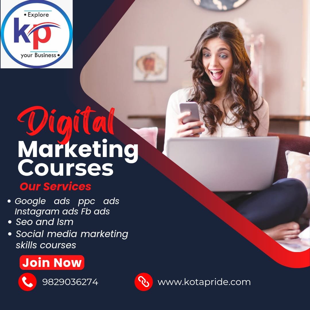 Professional Digital Marketing Course – Kotapride Kota, Rajasthan