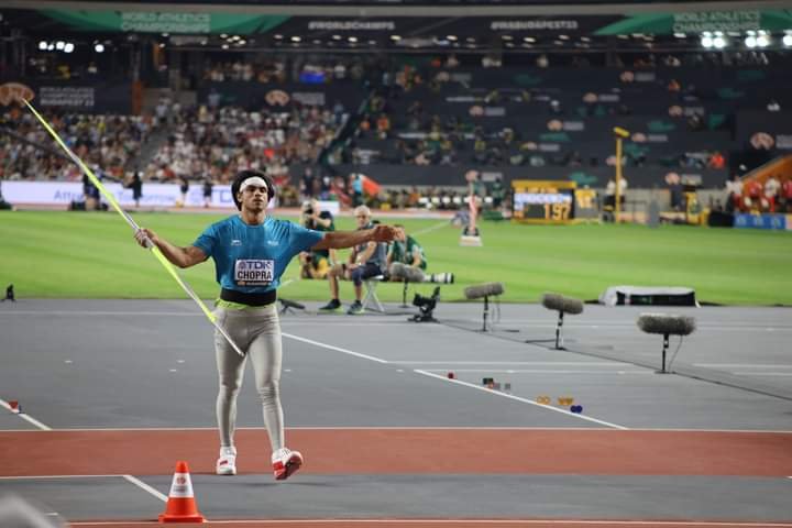 Neeraj Chopra Gold Medalist