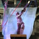 Statue of India batting great #SachinTendulkar