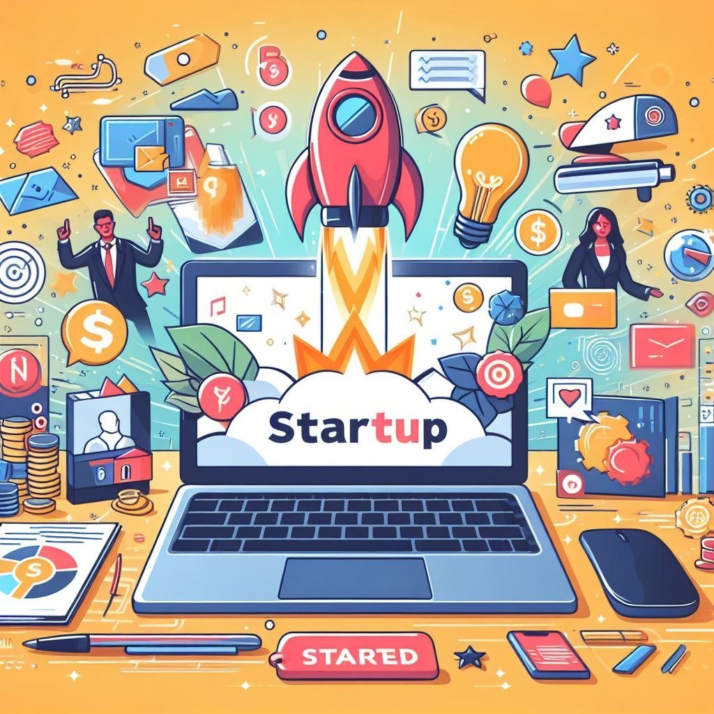 Startups for business marketing