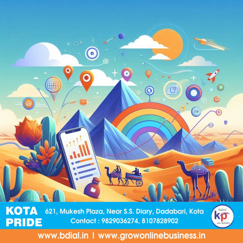 best digital marketing strategy for electronic showrooms kota