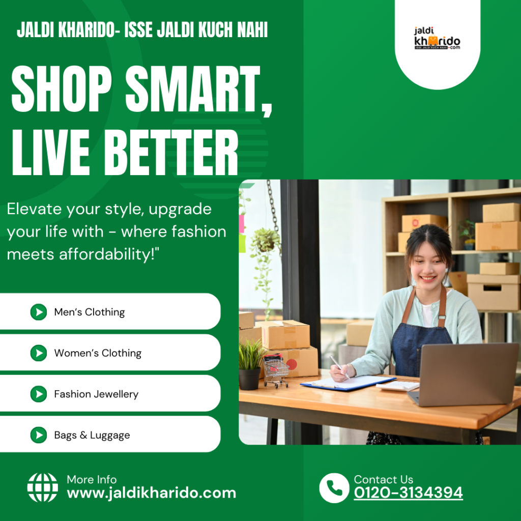 Jaldikharido — Fast & Affordable Online Shopping for Fashion and Gifts