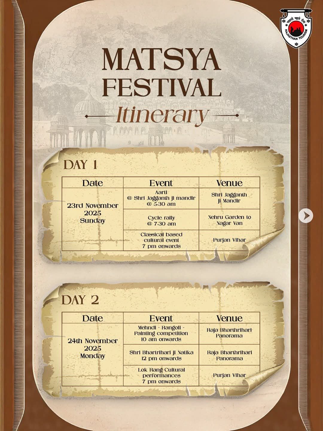 Matsya Festival 2025