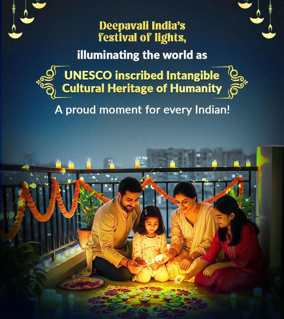 Deepavali Added to UNESCO Heritage List