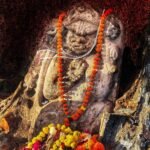 Ancient Hanuman Statue Discovered in Tree Trunk in Kishorpura, Kota