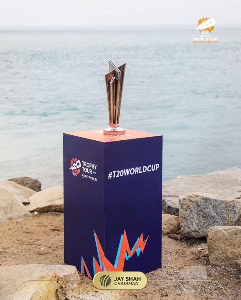 T 20 World Cup 2026 with the launch of the Trophy