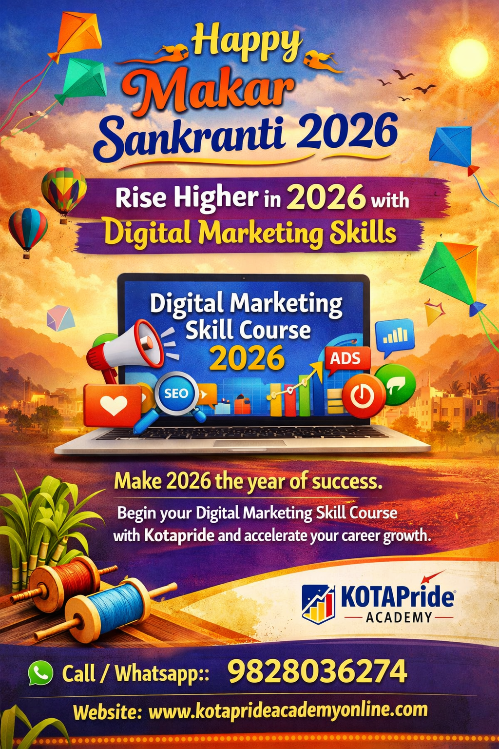 Start Your Career Growth in 2026 with a Digital Marketing Skill Course