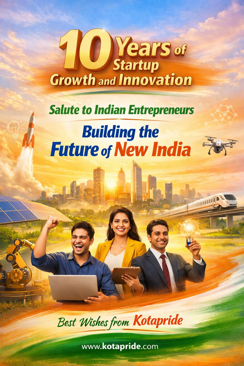 Startup India – 10 Years of Innovation, Entrepreneurship and Nation Building