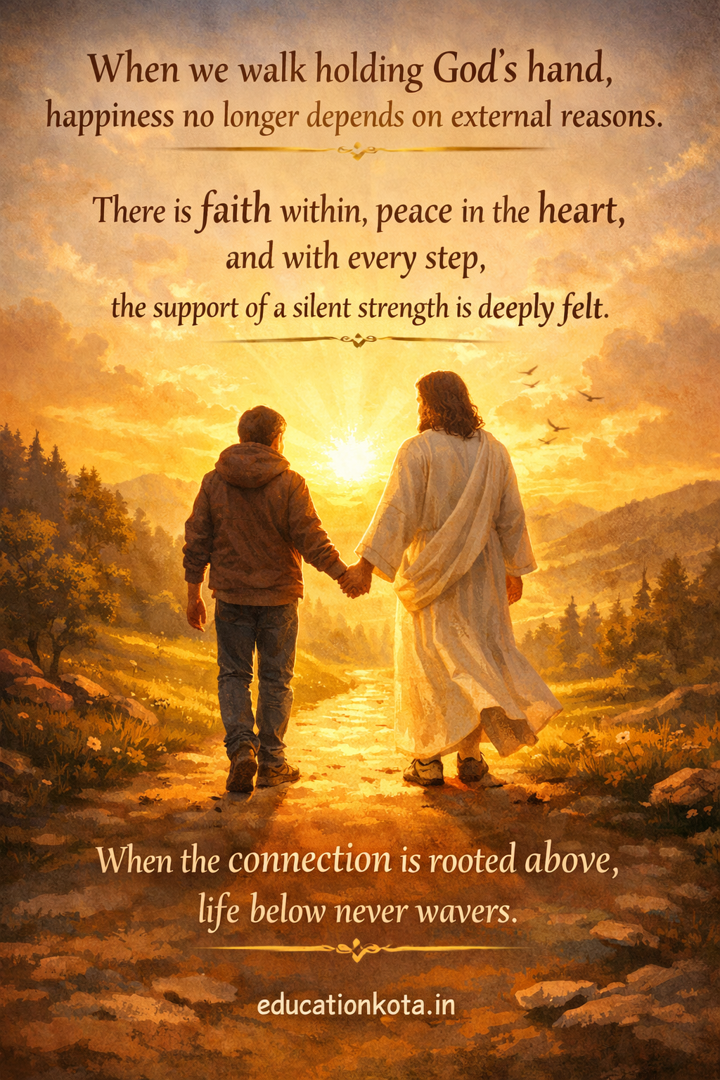 Holding God’s Hand in a Changing World