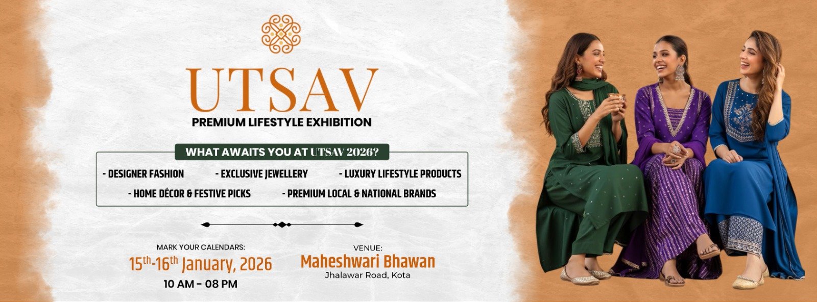 UTSAV – Premium Lifestyle Exhibition In Kota