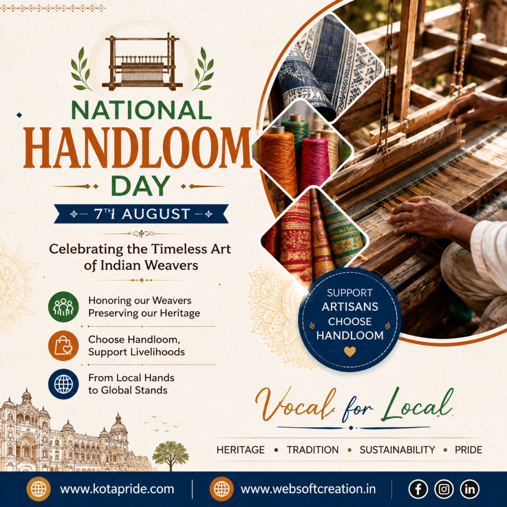 Celebrate National Handloom Day with Vocal for Local