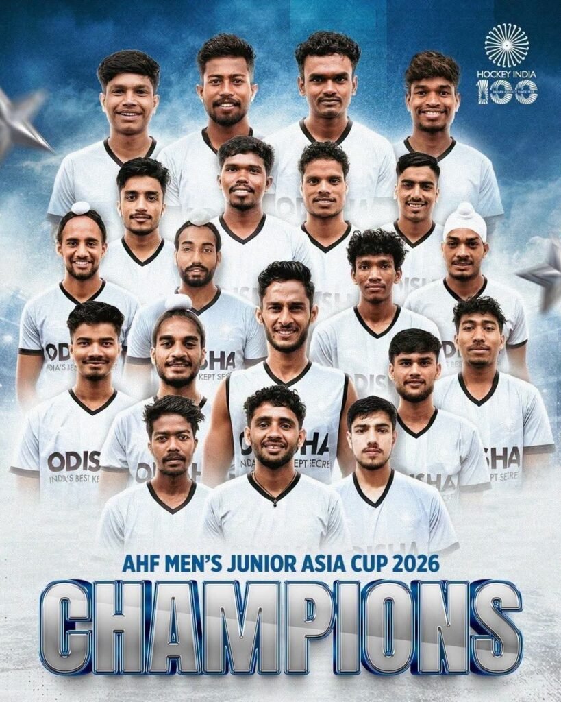 Congratulations to our outstanding Junior Men’s Hockey Team